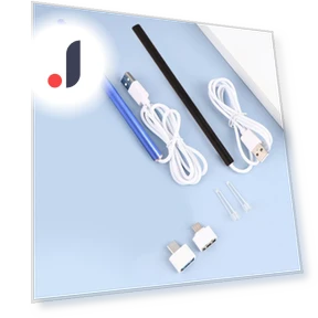 Smart Visual Ear Endoscope with Earwax Removal Tool — Wax Removal, Man YingLi