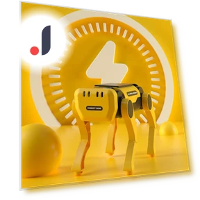 Solar Powered Robot Mechanical Dog — Solar Power, xly1818