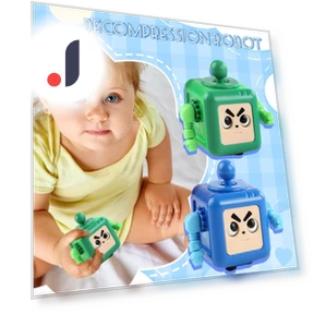 Stress Relief Robot Toys — Stress Relievers, superhero