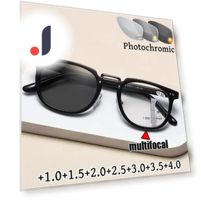 Unisex Progressive Multifocal Glasses for Presbyopia — Reading Glasses, CICI Global Glasses