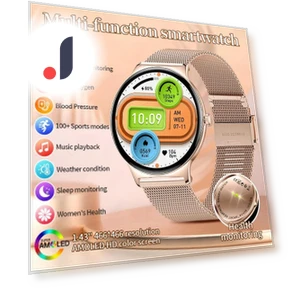 Women's Smart Watch with Amoled Display — Wearable Accessories, SACOSDING