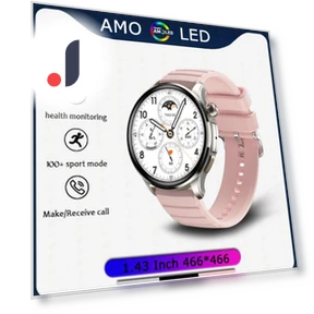 Amoled Full Touch Screen Smart Watch — Smartwatches, Tiktop2
