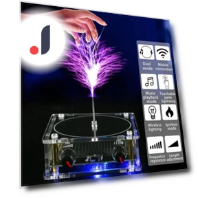 Bluetooth-Compatible Tesla Music Coil — Magnets & Kits, fuhushhs