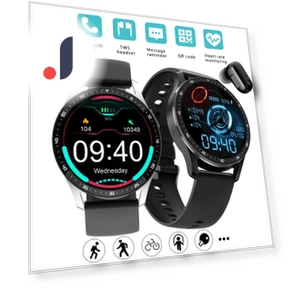 Bluetooth Headset and Smartwatch 2-in-1 — Wearable Accessories, Tiktop2
