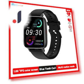 Bluetooth Smart Watch with Blood Pressure and Oxygen Monitor — Smartwatches, Tiktop2