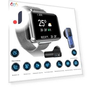 Bluetooth Smart Watch with Fitness Tracking — Smartwatches, Tiktop2
