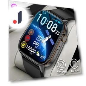 Bluetooth Smartwatch with Health Monitor — Wearable Accessories, LIGE