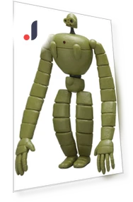 Castle in the Sky Robot Soldier Sonocho Plastic Model — Figure, Fine Mold