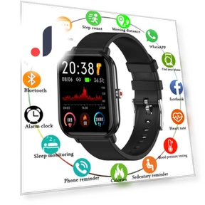 Digital Smart Watch with Body Temperature Monitor — Smartwatches, Tiktop2