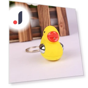 Electric Shocking Keychain with Duck — Gag Toys & Jokes, Andrew Leisure