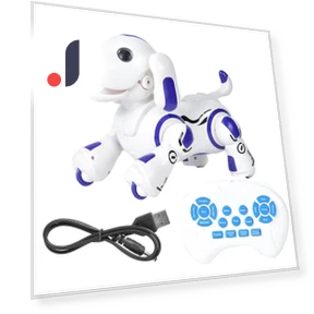 Electronic Intelligent Touch Robot Dog — Interactive Animal Companions, Neoglint