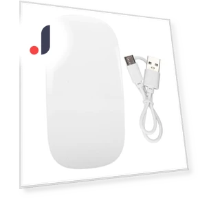 Ergonomic Curved Bluetooth Mouse — Mouse Pads, Automobile and motorcycle supplies
