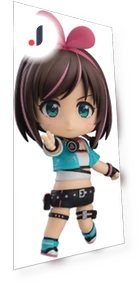 Kizuna AI Colored Movable Figure — Gaming Figures, JAPAN ANIME BRIDGE