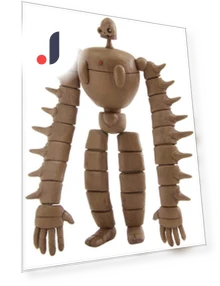 Laputa Castle in the Sky Robot Soldier Battle FG4 Plastic Model — Figure, Fine Molds