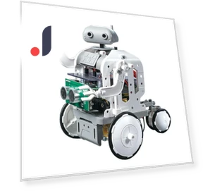 Microcomputer Robot Kit Wheel Type — Construction Kits, Tamiya