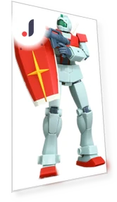 Mobile Suit Gundam Jim 125 mm Painted Movable Figure — Dolls & Figures, TAMASHII NATIONS