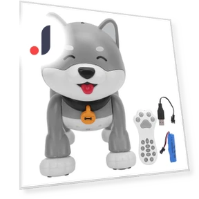 Programmable Touch-Sensitive Dancing Singing Trick Robot Dog — Interactive Animal Companions, Automobile and motorcycle supplies