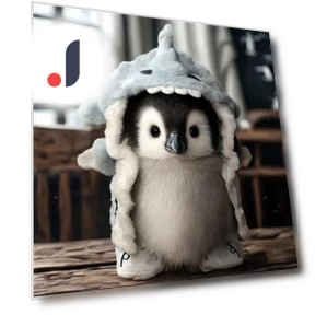 Realistic Plush Robot Penguin — Interactive, fuhushhs