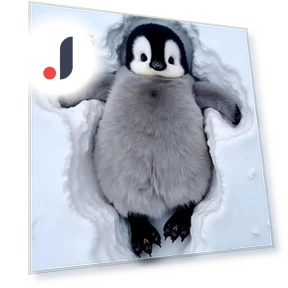 Realistic Plush Robot Penguin — Interactive, Vogue Wardrobe