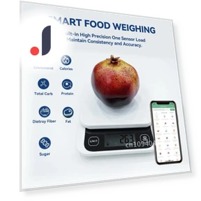 Smart Kitchen Food Scale — Weight Management Tools, DC-HOME Textile