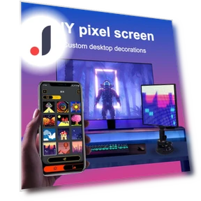 Smart LED Pixel Display — Light Kit, Modern Home Furnishing