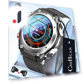 Smart Watch 2 In 1 TWS Wireless Bluetooth Headset — Wearable Accessories, Tiktop2