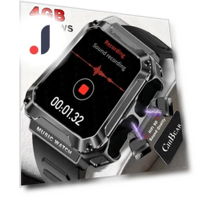 Smart Watch 3-in-1 with Wireless Headset — Smartwatches, Tiktop2