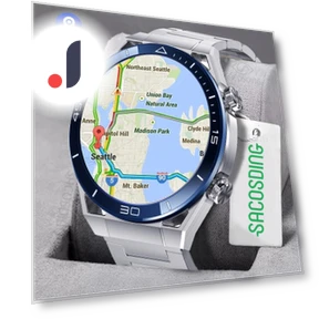 Smart Watch with GPS and ECG — Smartwatches, Tiktop2