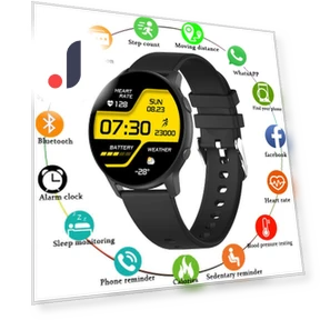 Smart Watch with Heart Rate Monitor — Smartwatches, Tiktop2