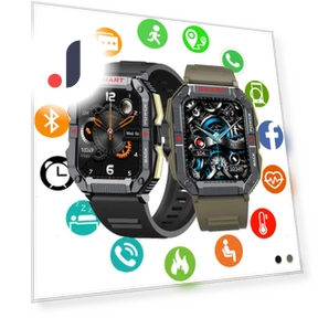 Smart Watch with Sleep Monitoring — Smartwatches, Tiktop2