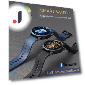 Smartwatch with AMOLED Display — Smartwatches, Tiktop2