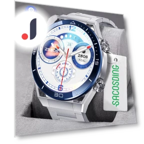 Smartwatch with ECG+PPG, Bluetooth Calling, and Fitness Tracking — Smartwatches, Tiktop2