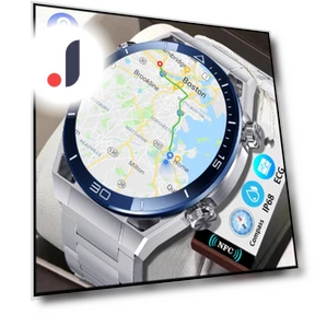 Smartwatch with ECG+PPG, NFC, Bluetooth Call, GPS Sports Tracking — Smartwatches, Tiktop2