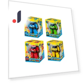 Transformation Robot 4 Set — Playsets, Dam Yi