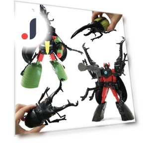 Transforming Insect Robot Toy — 3D Puzzles, GOALMART