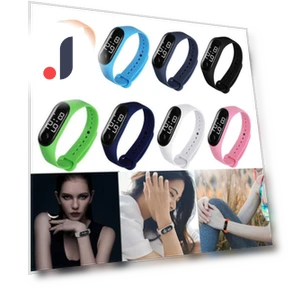 Unisex Touch Fitness Bracelet — Wearable Accessories, kuanhong