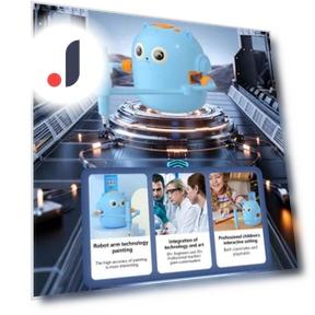 Automatic Drawing Robot for Kids — Interactive Learning Devices, Safety toy