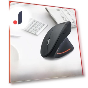 Ergonomic Rechargeable Vertical Bluetooth Mouse — Mouse Pads, Computer boost