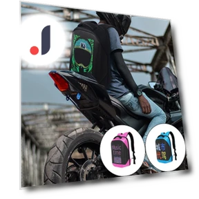 Fashion LED Backpack — Casual Daypacks, Hong Fashion