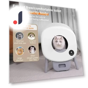 Fully Automatic Cat Toilet — Waste Bins, HOME-Auto-001