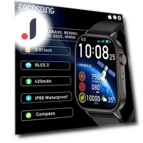 GPS Sports Trajectories Smart Watch — Smartwatches, SACOSDING