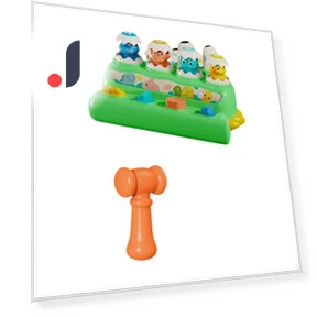 Interactive Pop-Up Animal Toy — Infant & Early Childhood Playthings, Toy Story