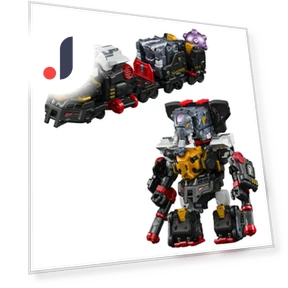 MECHABEAST PHYCHOTRAIN Transforming Robot — Interactive Figures & Robots, 52TOYS