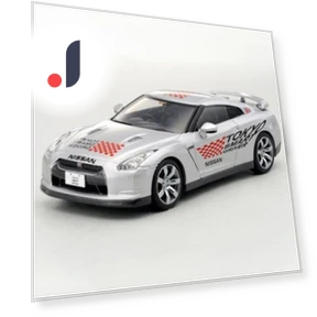 Nissan TOKYO SMART DRIVER 1/43 GT-R (R35) — Miniature Rides & Collectibles, Kyosho