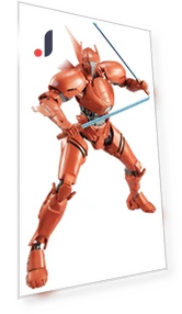 Pacific Rim Saber Athena Movable Figure — Dolls & Figures, TAMASHII NATIONS