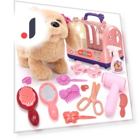 Plush Robot Dog Electronic Toy — Interactive Learning Devices, hayatospeed