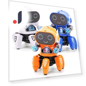 Six-Claw Robot — Interactive Animal Companions, Plastic Toys