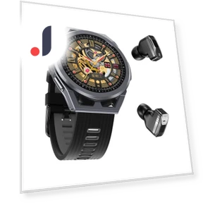 Smart Bracelet with Round TFT Display — Wearable Accessories, Rainbuvvy