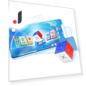 Smart Cube without Stickers 3x3 — Puzzles, Japan Zen Mall