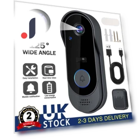 Smart Video Doorbell — Smart Home Security, Power gears